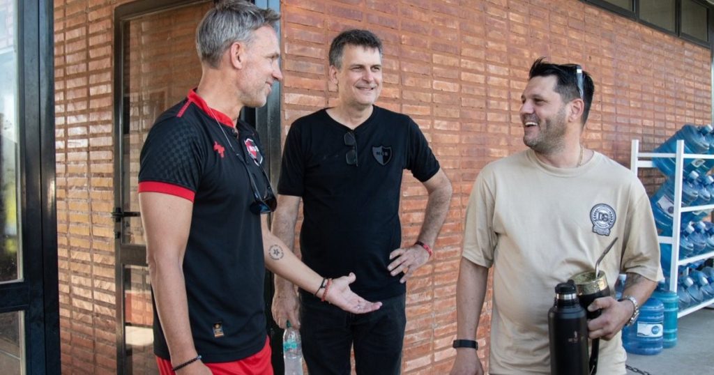 La visita de un Messi a Newell's por el amistoso contra Leones FC