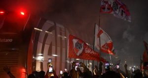 Video: así fue el espectacular recibimiento a River en San Martín de los Andes