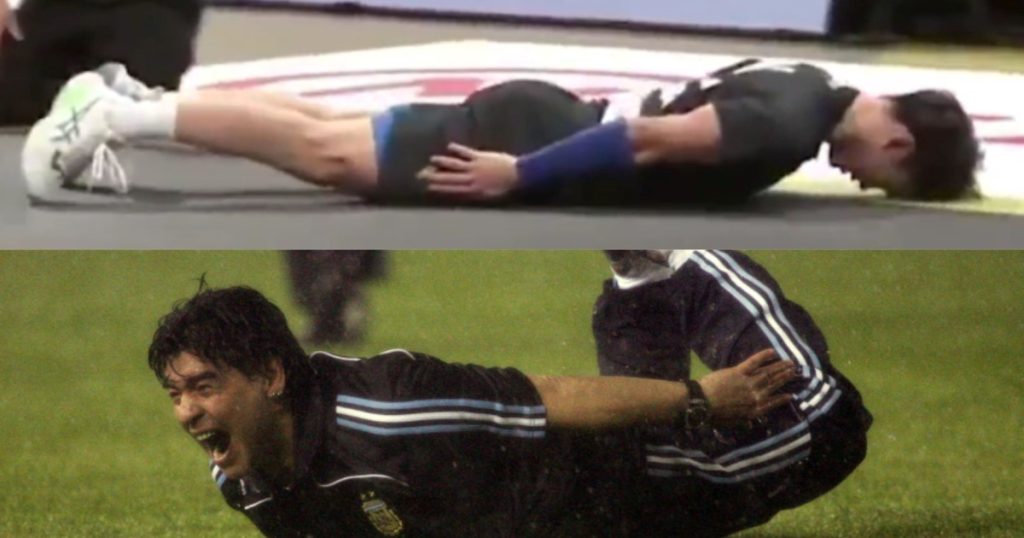 Video: el voleibolista japonés que se tiró a lo Maradona para disculparse con una jueza después de un darle un pelotazo