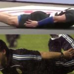 Video: el voleibolista japonés que se tiró a lo Maradona para disculparse con una jueza después de un darle un pelotazo