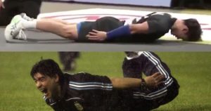 Video: el voleibolista japonés que se tiró a lo Maradona para disculparse con una jueza después de un darle un pelotazo