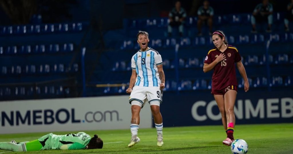 Sudamericano femenino Sub 20: nuevo gol de Kishi Núñez para una Argentina que no pudo sostener dos goles de ventaja