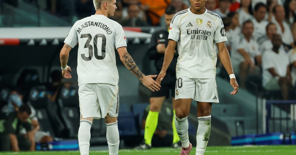Alivio en el Real Madrid: Franco Mastantuono y Kylian Mbappé se entrenaron con normalidad