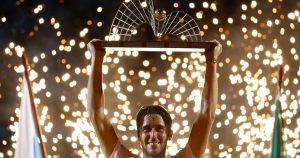 ¿Cuántos puestos subió Etchverrey en el ranking ATP después de su triunfazo en el Abierto de Río de Janeiro?