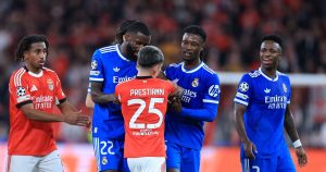 El comunicado de la UEFA tras el escándalo entre Prestianni y Vinícius