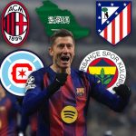 Robert Lewandowski y su futuro: los cinco destinos que analiza tras su etapa en Barcelona