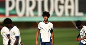 Video: la gran asistencia de taco que metió Cristiano Ronaldo Jr con Portugal