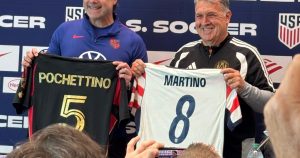 El emotivo cruce leproso entre Pochettino y el Tata Martino