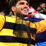 El increíble momento que protagonizó Carlos Alcaraz disfrazado de abeja en Indian Wells