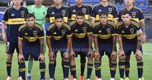 Golazo de colección y triunfo de la Reserva de Boca ante la mirada de Ubeda