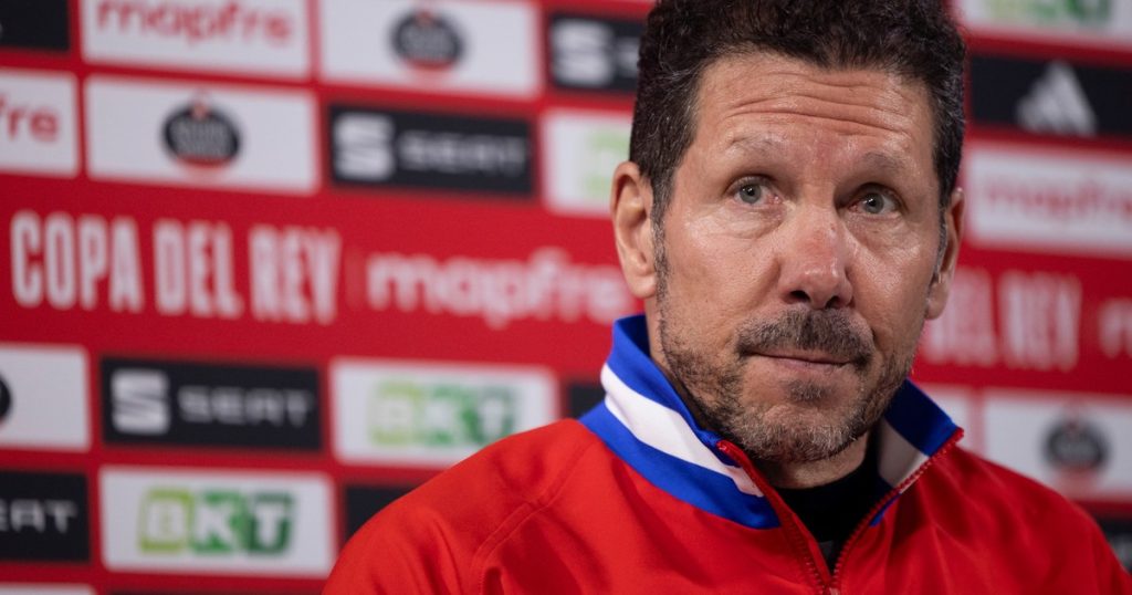 Simeone: "No opino de lo que opinan los demás"