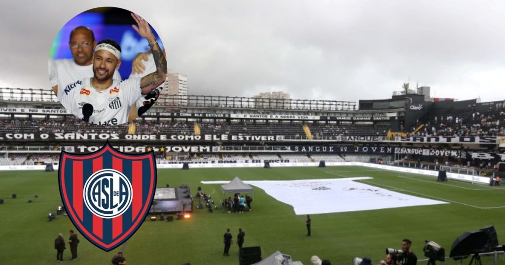 El Santos de Neymar moderniza su estadio de Vila Belmiro para recibir a San Lorenzo