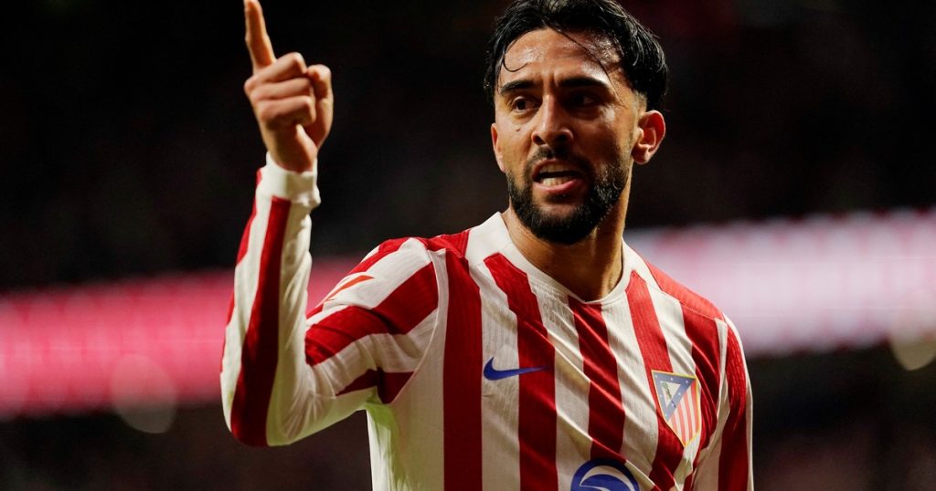 La particular situación de Nico González en el Atlético de Madrid