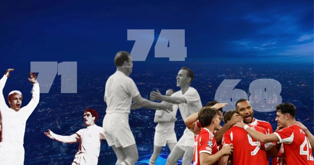 Los octavos de Champions, a 6 goles de un récord ¡de hace casi 70 años!