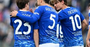 Antes de sumarse a la Selección, Nico Paz y Perrone convirtieron en la goleada del Como