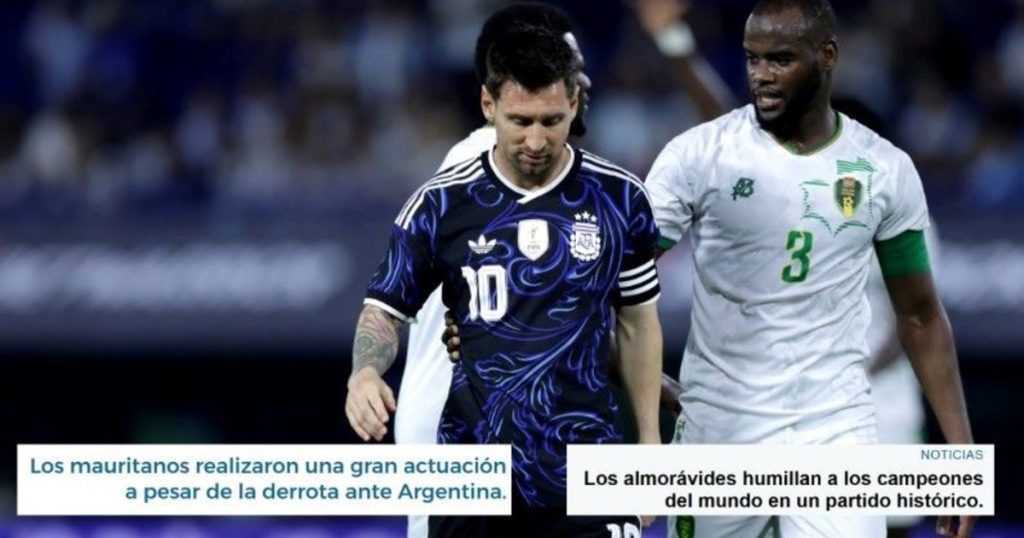 Las sorprendentes repercusiones en Mauritania tras el amistoso: "Humillaron a los campeones del mundo" y la "actuación heroica"