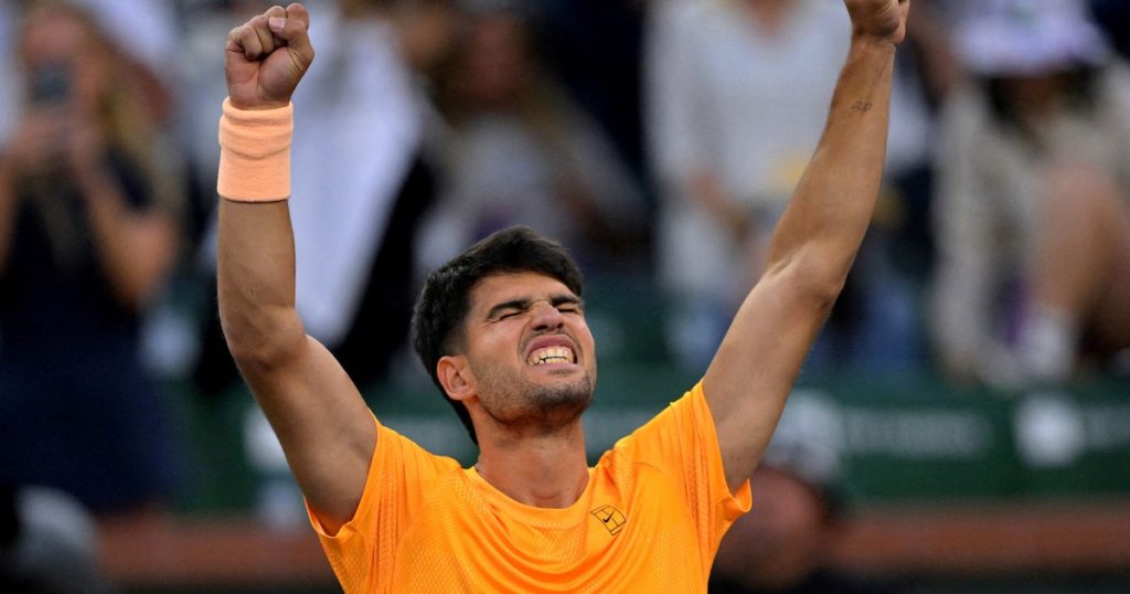 La gran bestia Alcaraz: invicto en 2026 y con 31 triunfos al hilo en cancha dura al aire libre
