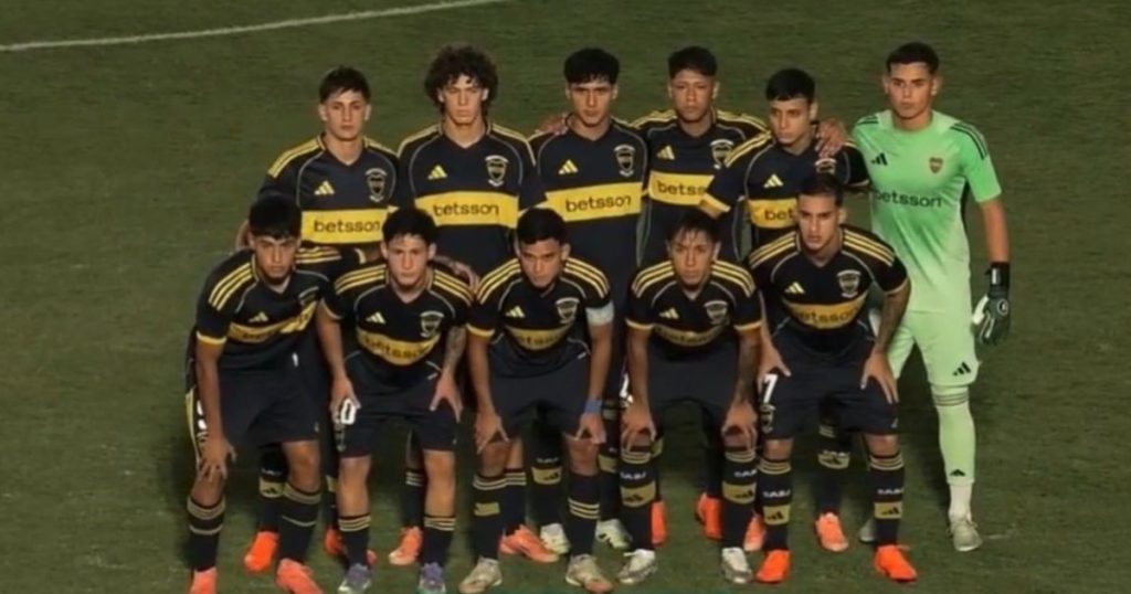 Con un gol olímpico, el triunfo de la Reserva de Boca bajo la mirada de Román