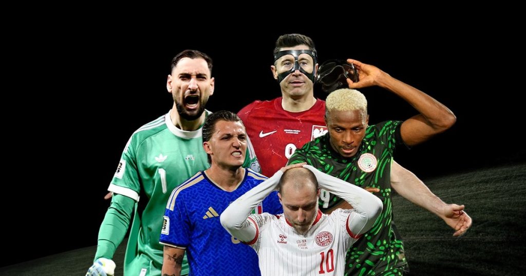 Las estrellas que no jugarán el Mundial 2026