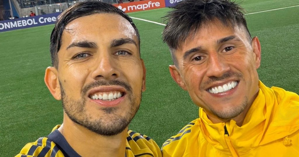 La divertida reacción de Bareiro después de mucho elogio a Paredes: "No voy a ser chupamedias..."