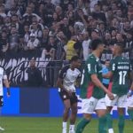 Clásico caliente en el Brasileirao: se fue expulsado por agarrarse los genitales