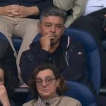 Gallardo fue sorprendido en un estadio europeo: qué partido fue a ver