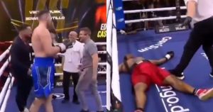 Video: el tremendo nocaut en cinco segundos en Alemania