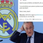 El picante tuit del Atlético de Madrid contra Florentino Pérez: “Obsesión”