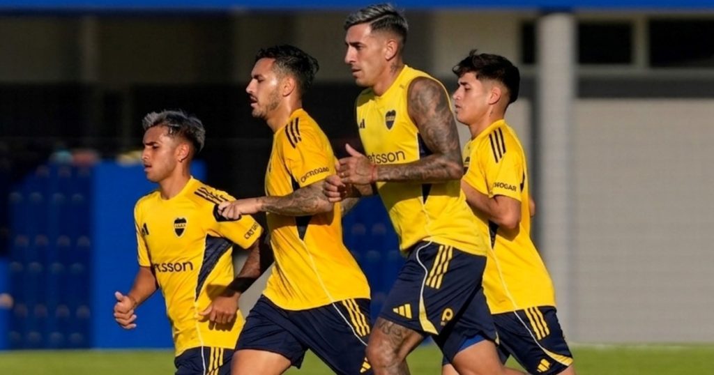 Paredes, Delgado, Aranda y Di Lollo, los cuatro titulares de Boca en la prelista del Mundial
