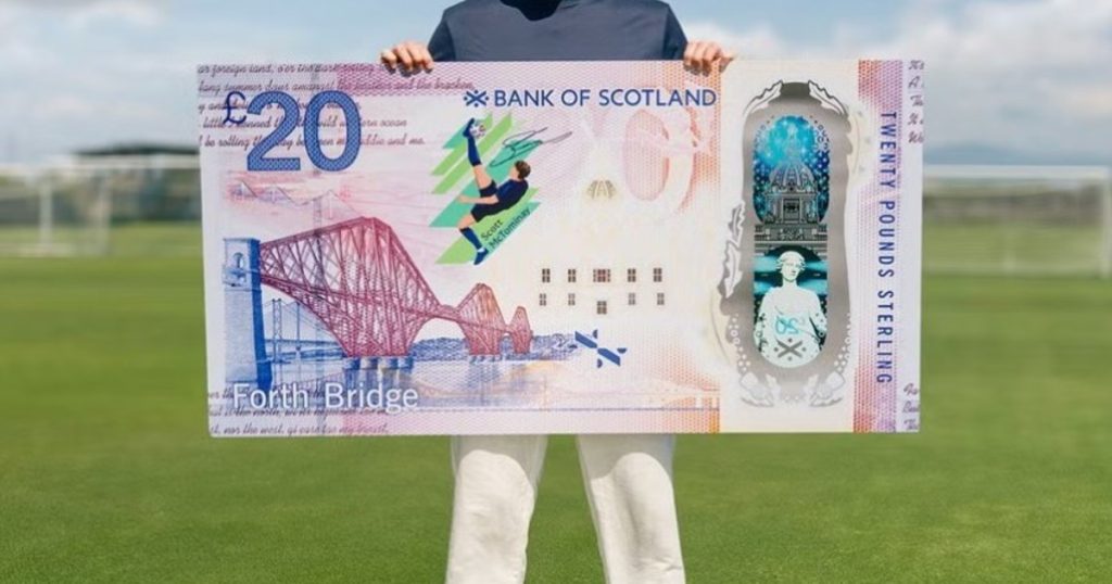De una chilena histórica a los billetes: el increíble homenaje a McTominay en Escocia