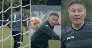 Tiene 70 años, atajó en un partido oficial y estableció un nuevo récord en España