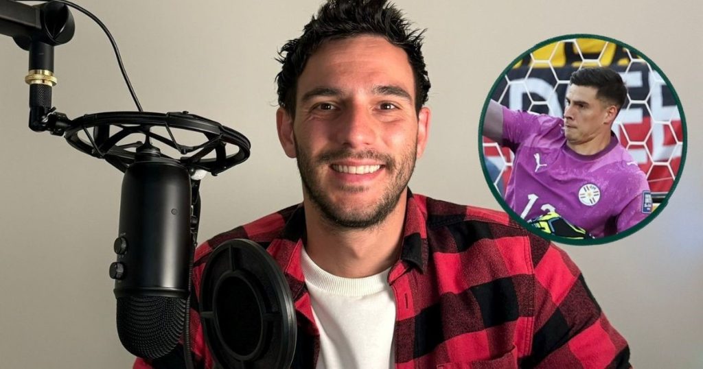 El streamer argentino analista de arqueros que contrató  Paraguay para eliminar a Alemania