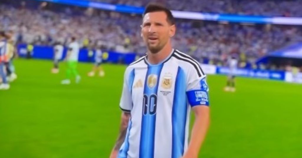 Di María y un especial posteo después del show de Messi frente a Austria