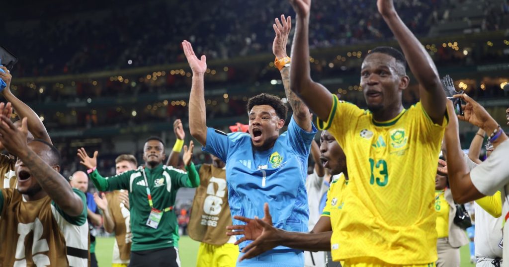 Locura en Sudáfrica: los Bafana Bafana hicieron historia en el Mundialy la fiesta continúa