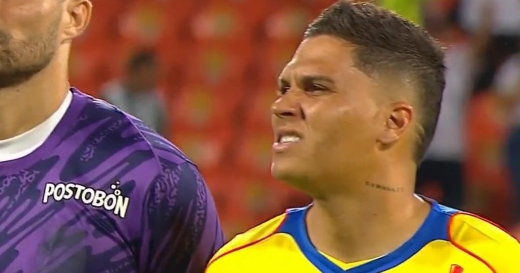 Quintero volvió a jugar 48 horas después de rescindir con River y enfrentó a Armani
