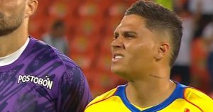Quintero volvió a jugar 48 horas después de rescindir con River y enfrentó a Armani