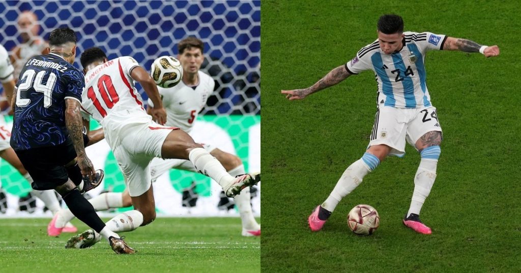 En Qatar no, en Atlanta sí: la jugada gemela al gol de Enzo que no pudo ser contra Países Bajos