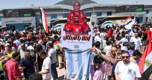 El multitudinario recibimiento a Egipto tras la eliminación con Argentina