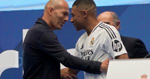 El primer mensaje de Kylian Mbappé para Zinedine Zidane, el nuevo entrenador de Francia
