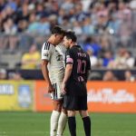Video: picante frente a frente de Messi con un rival en la MLS