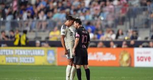 Video: picante frente a frente de Messi con un rival en la MLS