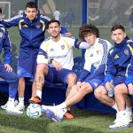 Paredes y los pibes: la foto que refleja la marca registrada del Boca del Vasco