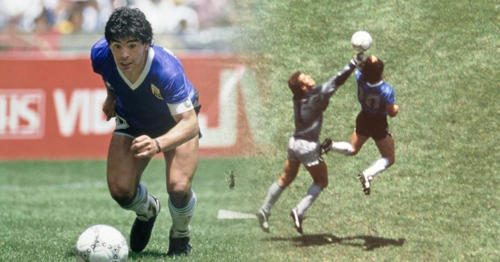 La Mano de Dios y el Gol del Siglo, por millones de dólares: se subasta la pelota con la que Maradona brilló ante Inglaterra