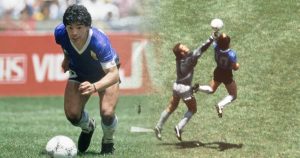 La Mano de Dios y el Gol del Siglo, por millones de dólares: se subasta la pelota con la que Maradona brilló ante Inglaterra