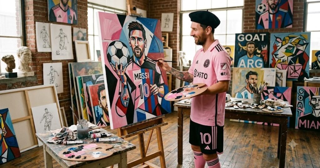 Para Hoyos, Messi es un artista: "Si hablamos de pintura, sería Picasso"
