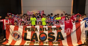 Locura por el Atlético de Simeone en Corea del Sur: multitudinario recibimiento en Seúl