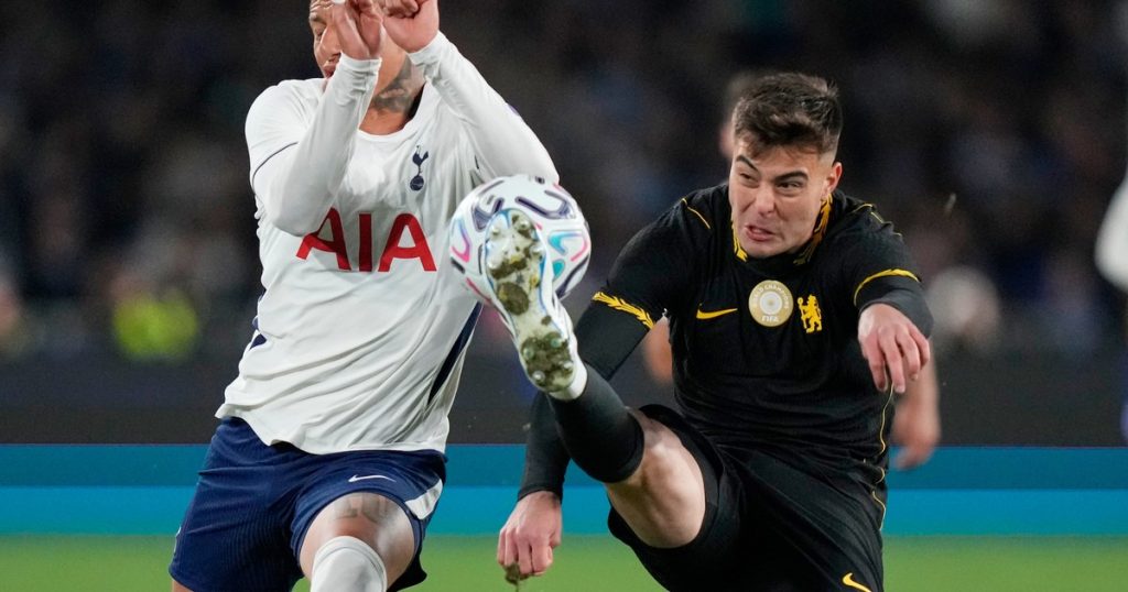 A la espera de Enzo y Barco y con un rato de Anselmino, perdió Chelsea con el Tottenham